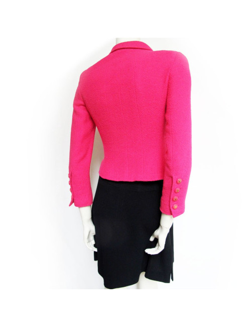 ensemble CHANEL fushia et noir