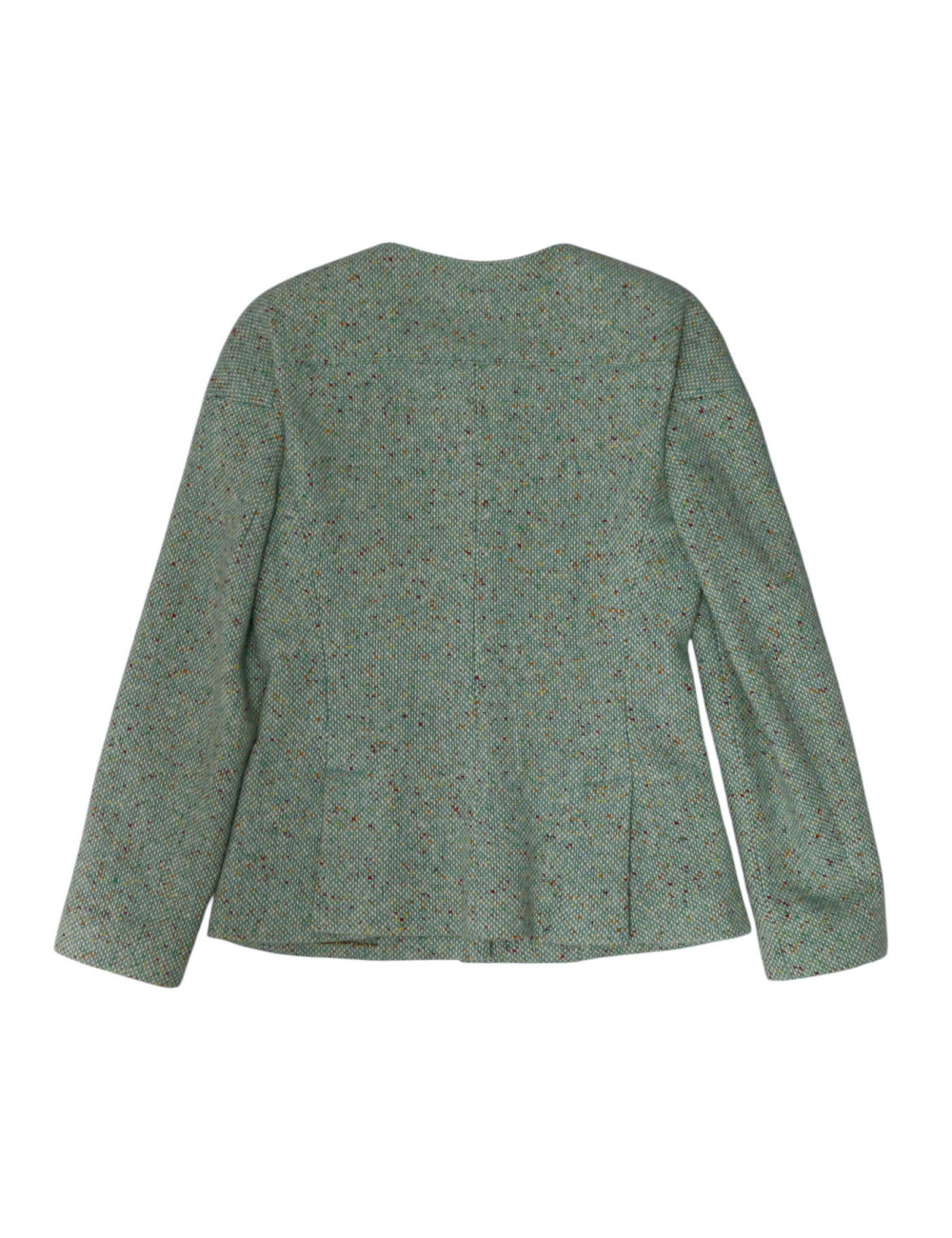 Veste CHANEL vert d'eau T36