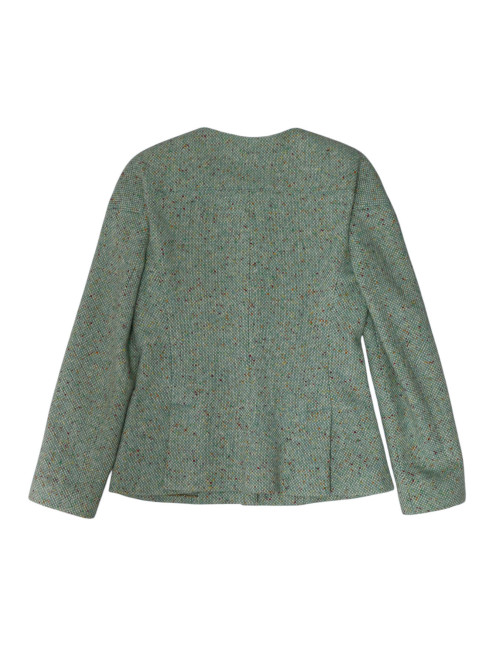 Veste CHANEL vert d'eau T36
