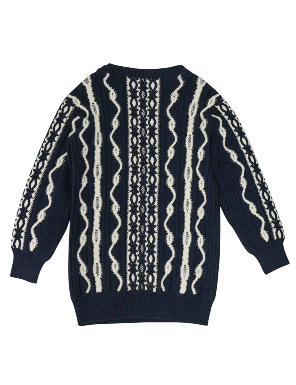 Robe CHANEL laine Métiers d'art Paris-Hambourg