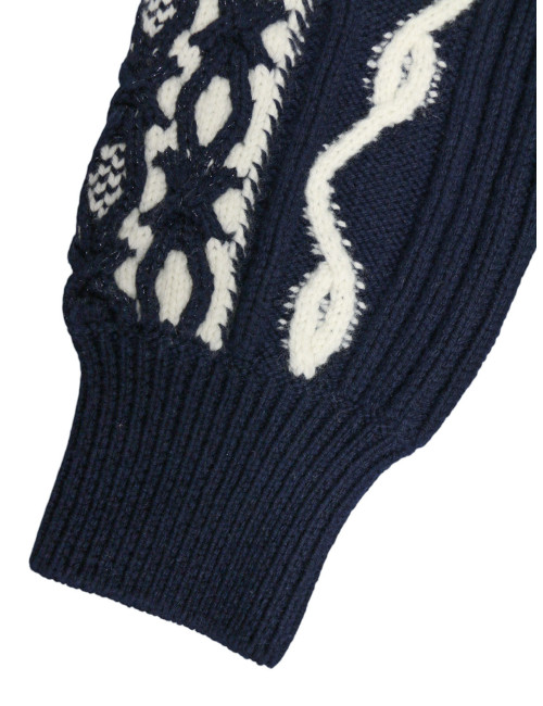 Robe CHANEL laine Métiers d'art Paris-Hambourg