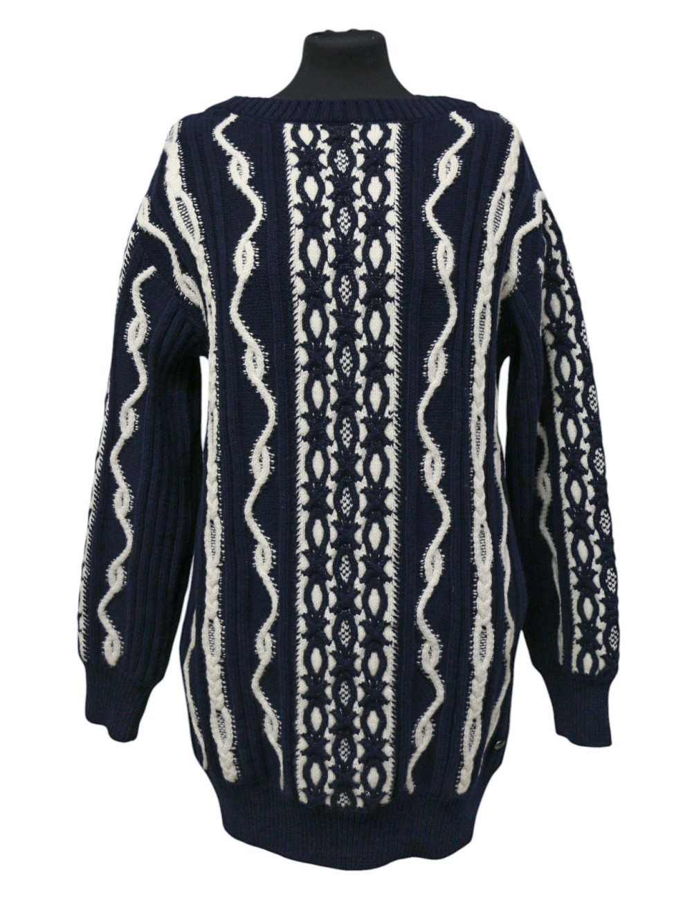 Robe CHANEL laine Métiers d'art Paris-Hambourg