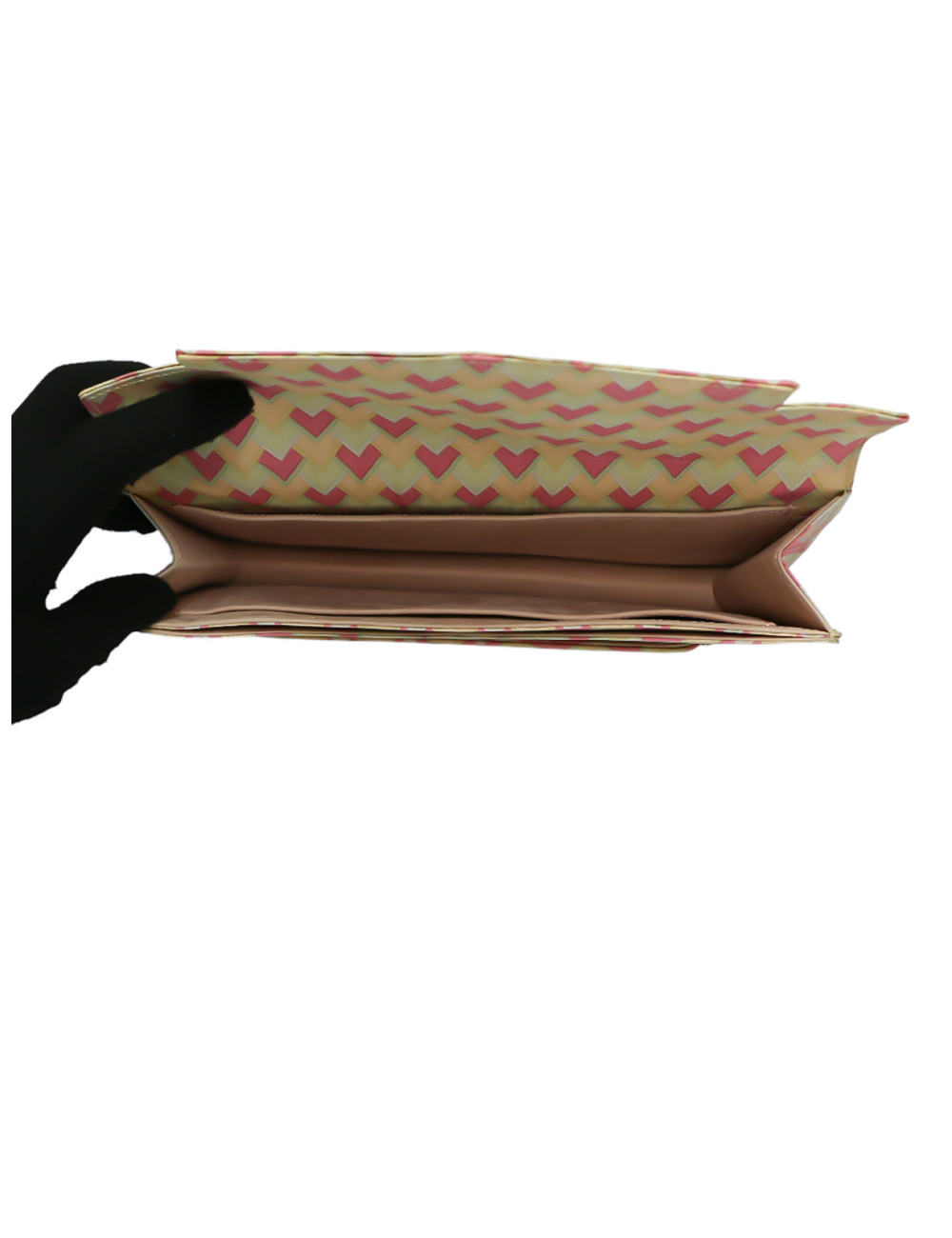 Pochette HERMES Faco soie