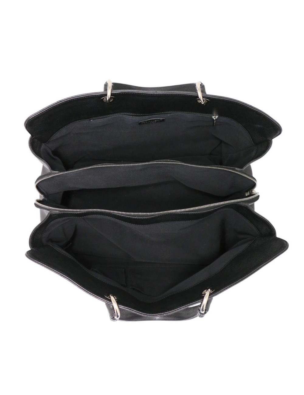 Cabas Chanel caviar noir XL