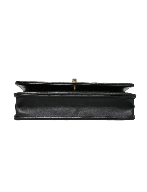 Wallet on chain Chanel noir : occasion certifiée authentique