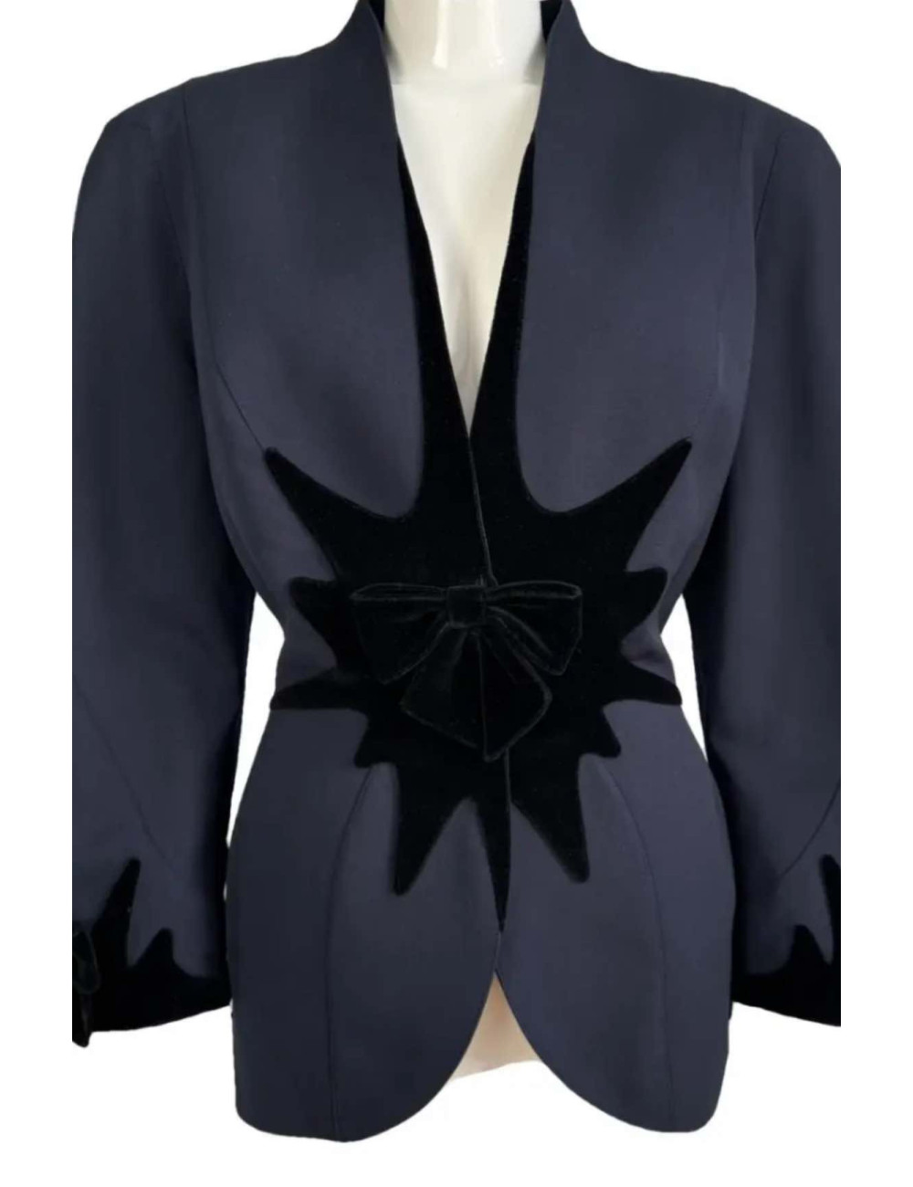 Tailleur THIERRY MUGLER veste jupe noir
