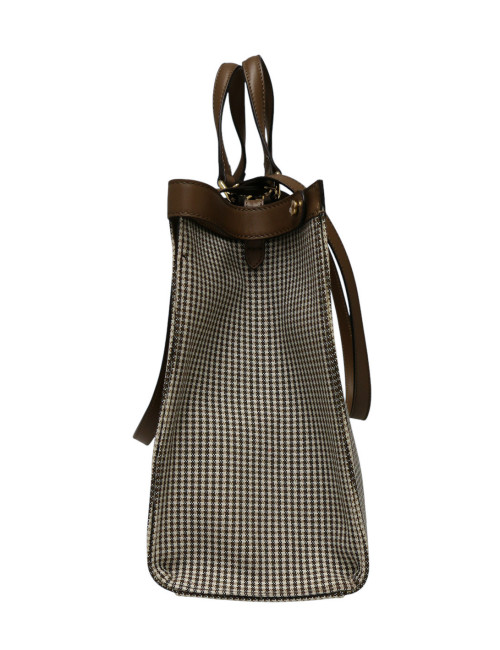 Cabas Peekaboo FENDI X-Tote pied de poule