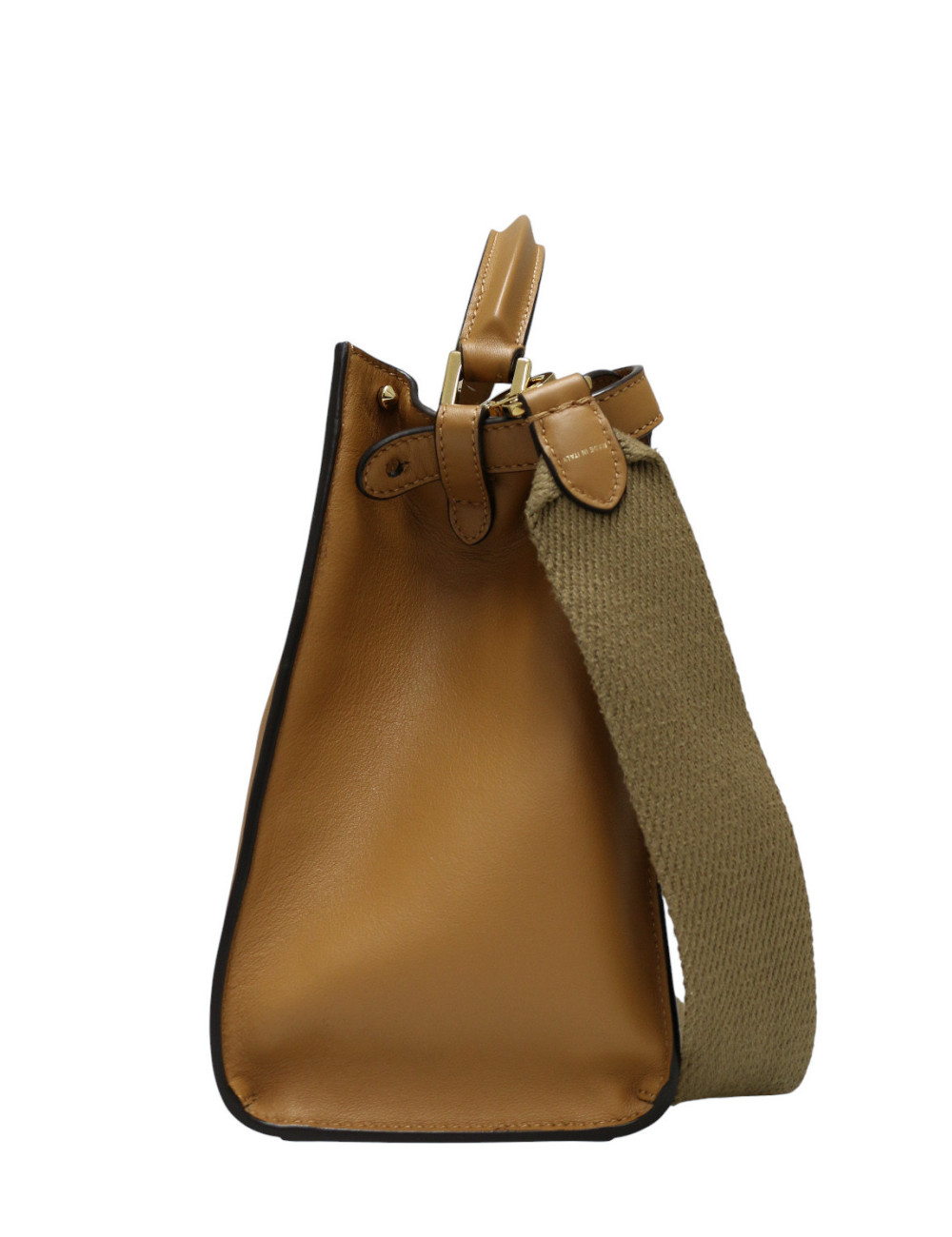 Sac Peekaboo FENDI gold intérieur FF mouton