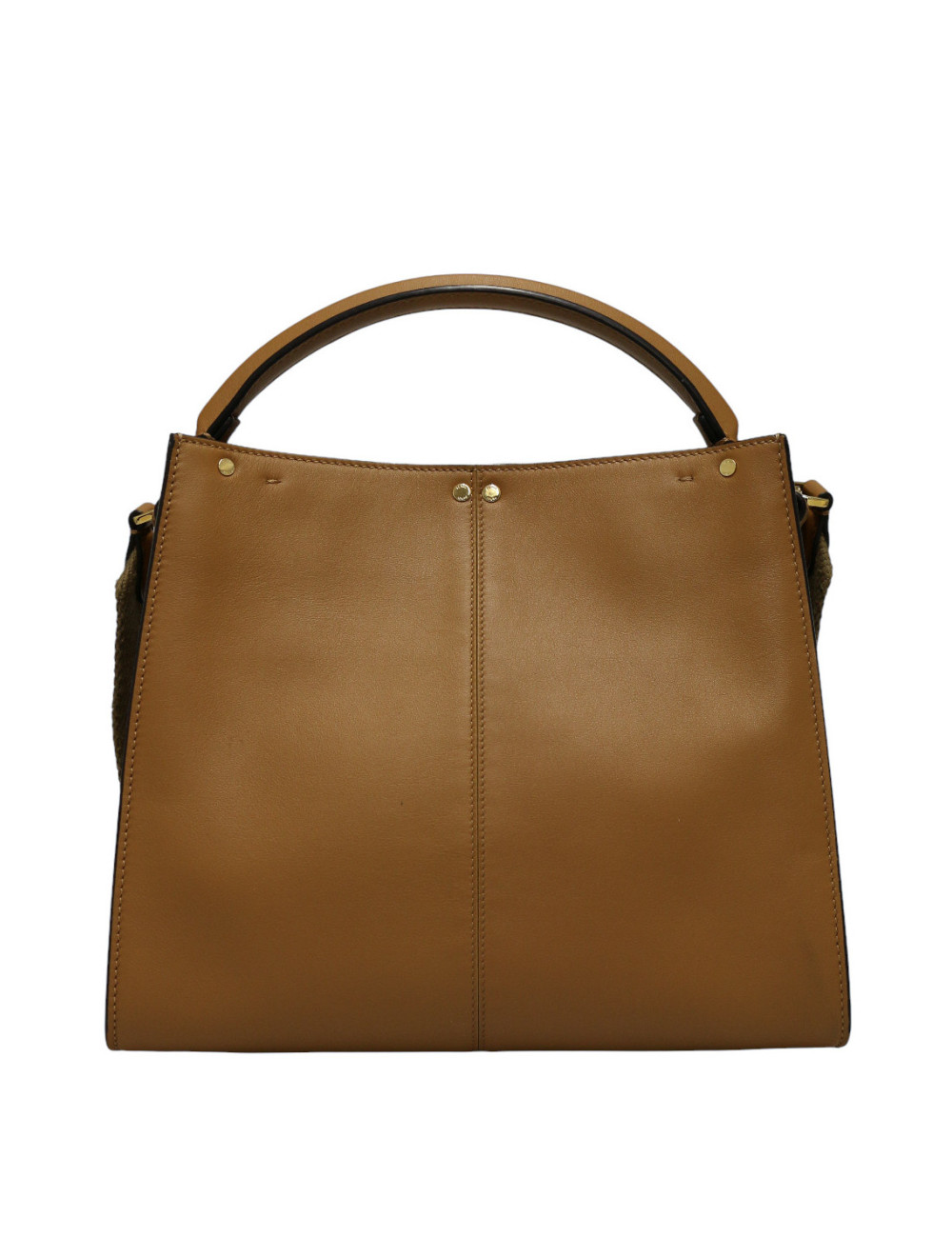 Sac Peekaboo FENDI gold intérieur FF mouton