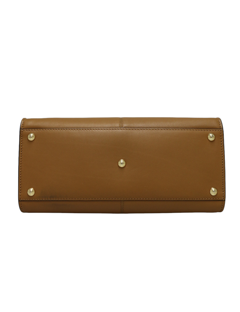 Sac Peekaboo FENDI gold intérieur FF mouton