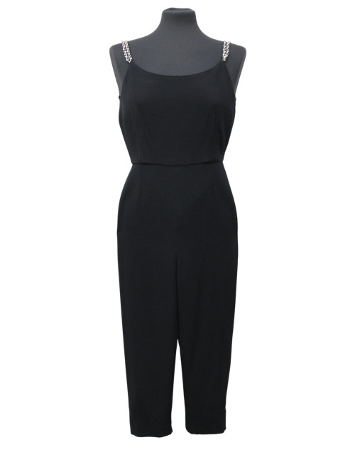 Jumpsuit CHANEL bretelles chaine bijou