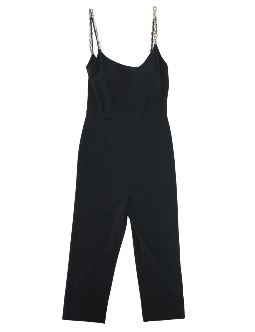 Jumpsuit CHANEL bretelles chaine bijou
