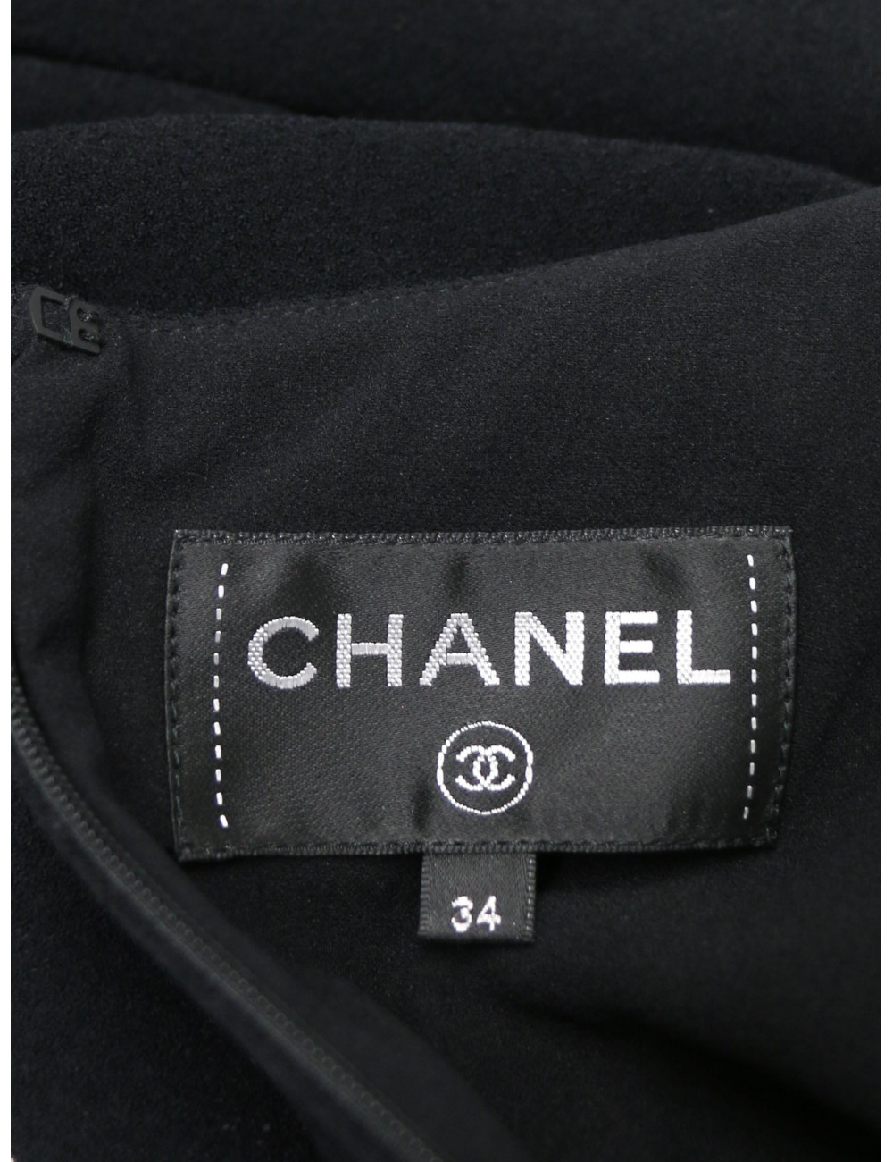 Jumpsuit CHANEL bretelles chaine bijou