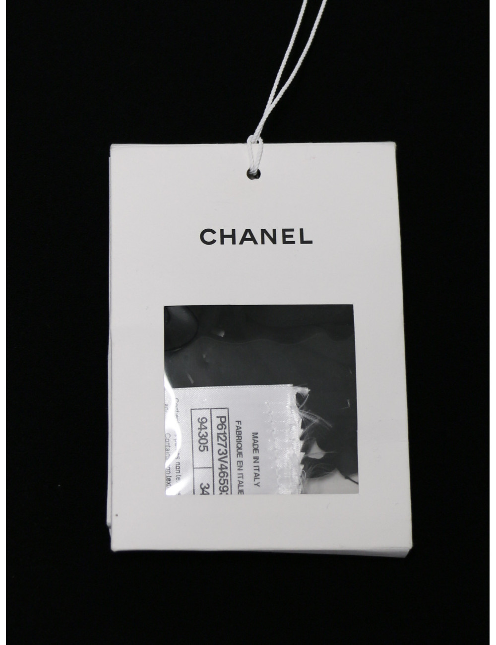 Jumpsuit CHANEL bretelles chaine bijou