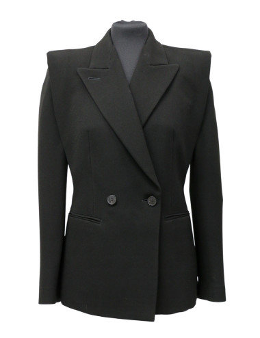 Veste JEAN PAUL GAULTIER T40 croisée noire