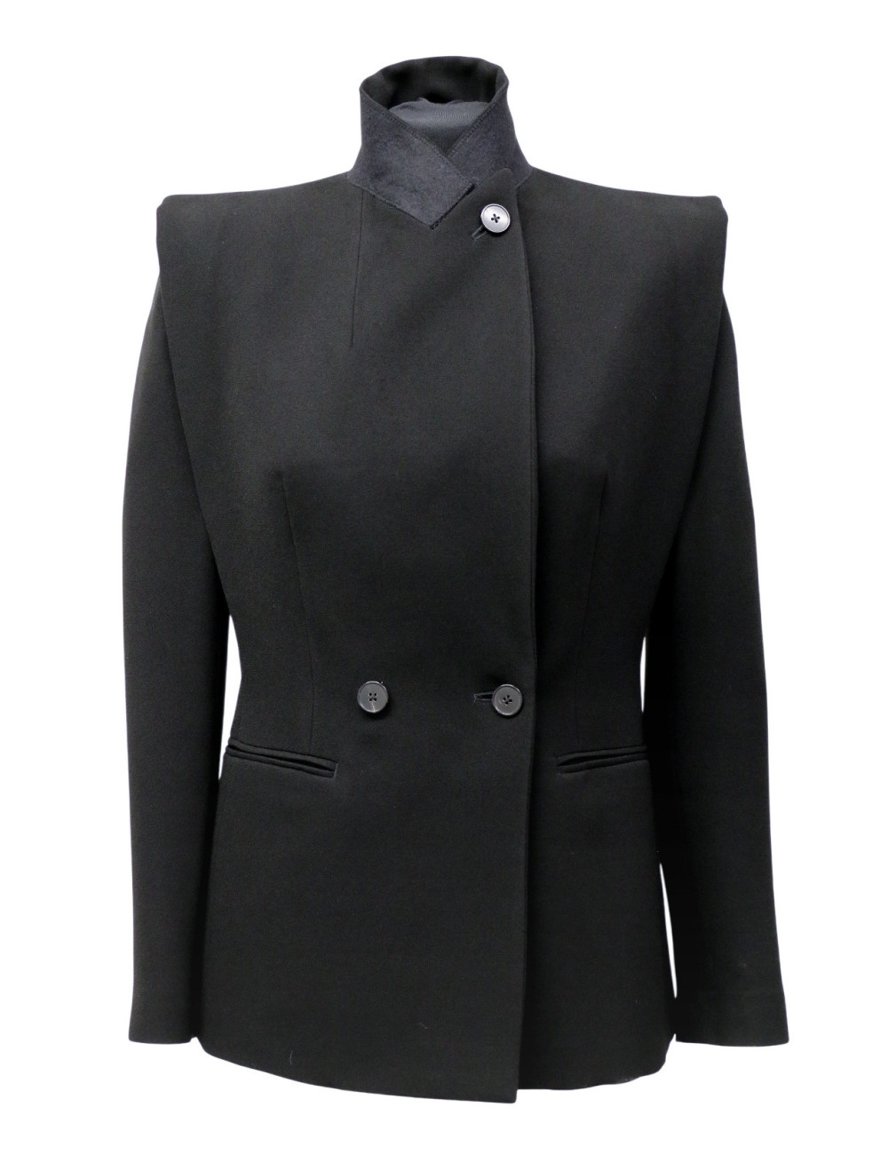 Veste JEAN PAUL GAULTIER T40 croisée noire