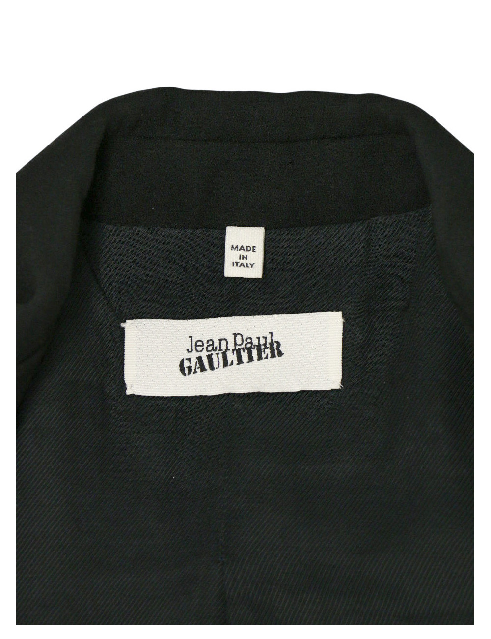 Veste JEAN PAUL GAULTIER T40 croisée noire