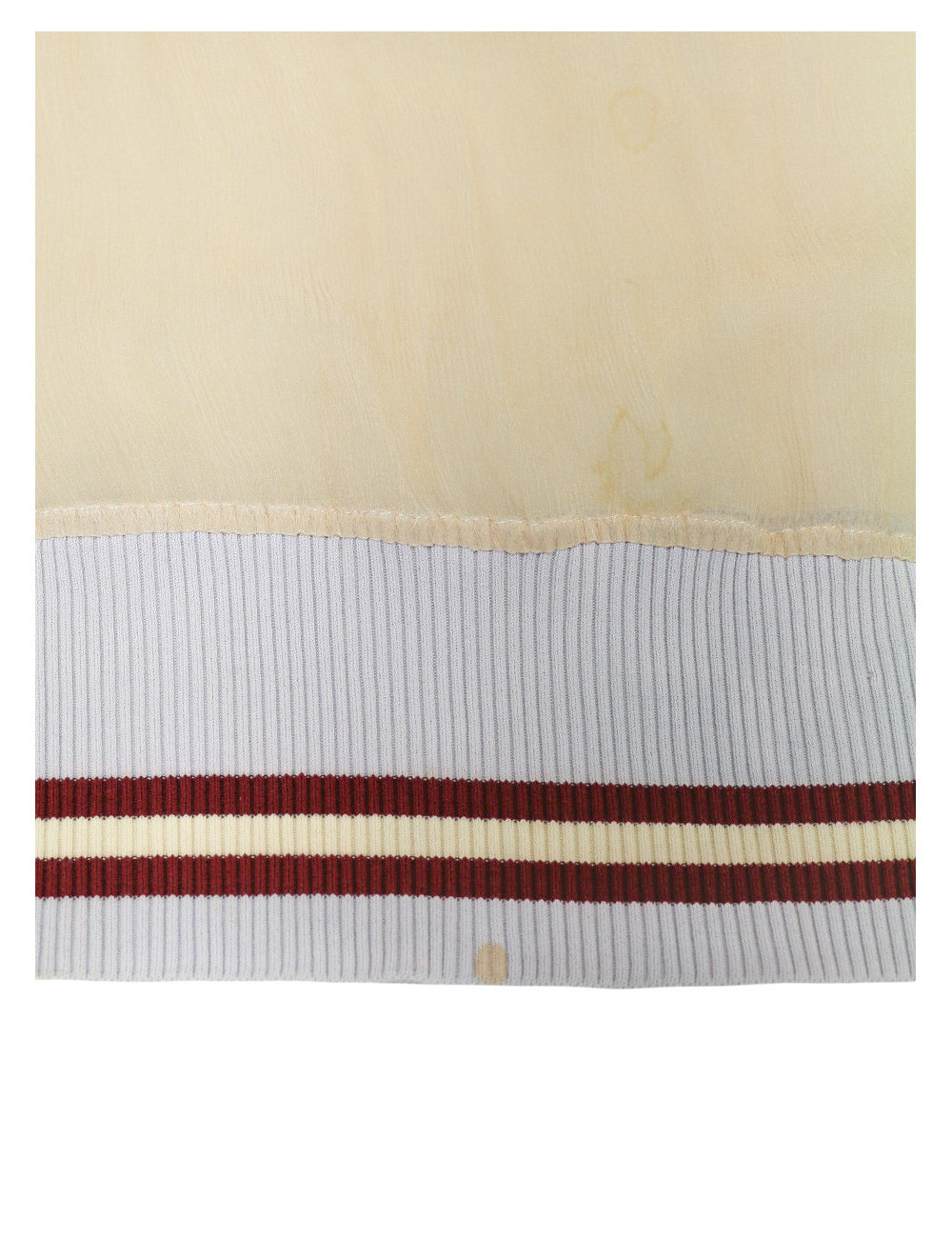 Haut Jean Paul Gaultier en soie beige : occasion certifiée authentique