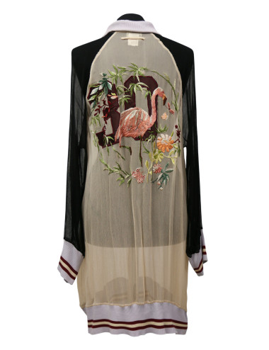 Long gilet JEAN PAUL GAULTIER brodé