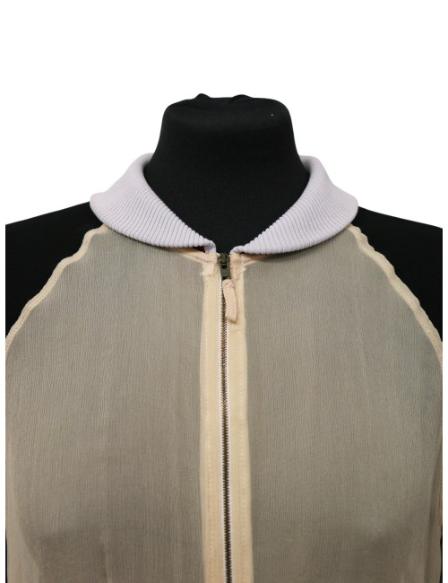 Long gilet JEAN PAUL GAULTIER brodé