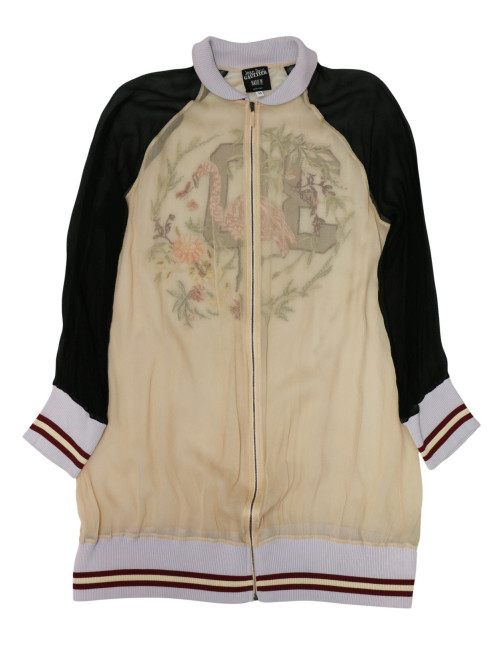 Long gilet JEAN PAUL GAULTIER brodé