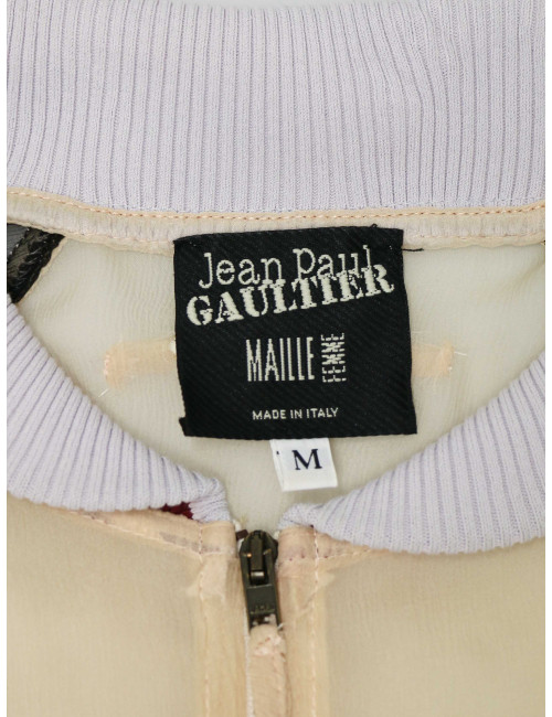 Long gilet JEAN PAUL GAULTIER brodé