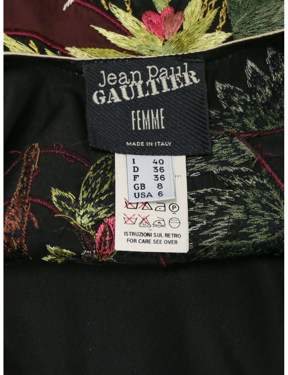 Ensemble JEAN PAUL GAULTIER Robe Crop