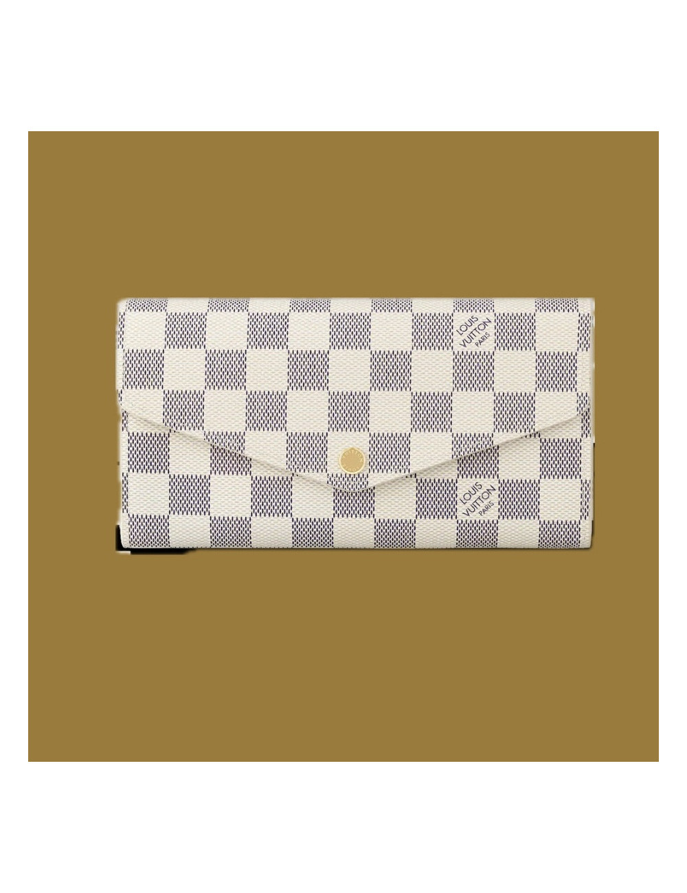 Portefeuille Sarah LOUIS VUITTON damier azur