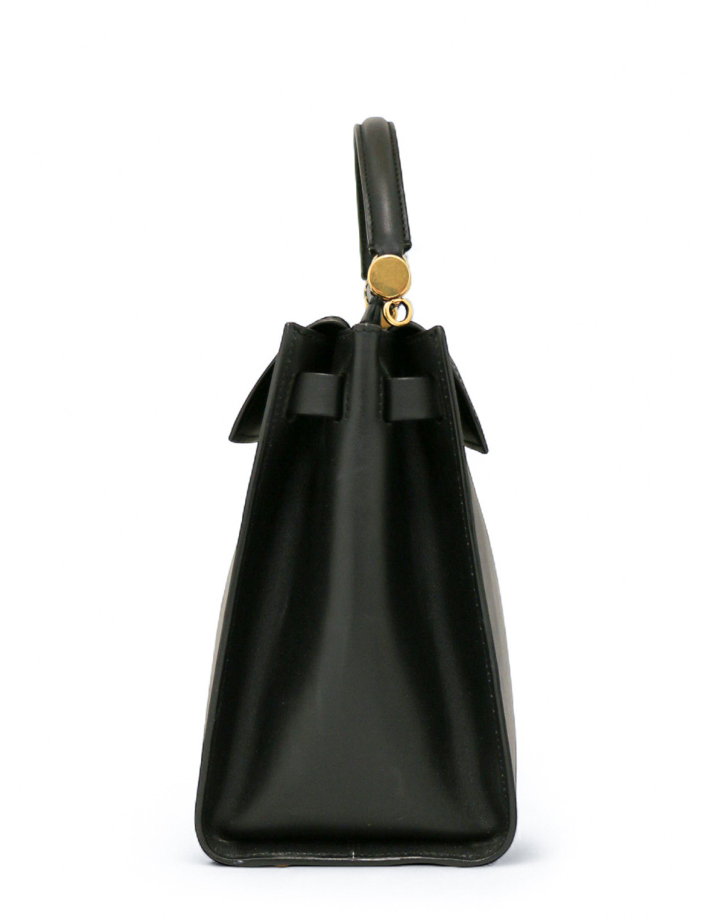 Sac Sicily DOLCE & GABBANA GM cuir box noir bandoulière