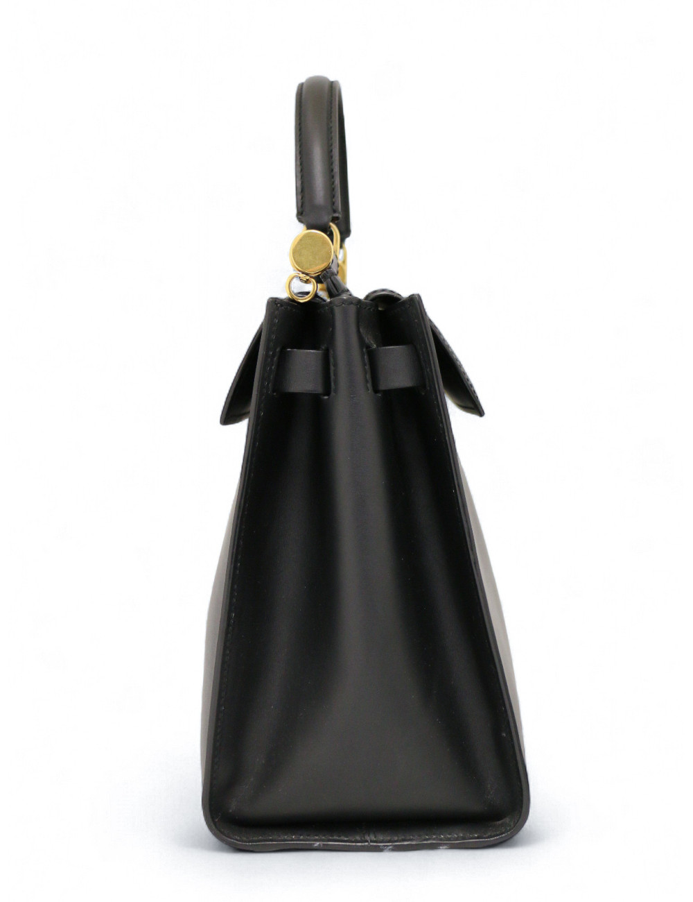 Sac Sicily DOLCE & GABBANA GM cuir box noir bandoulière