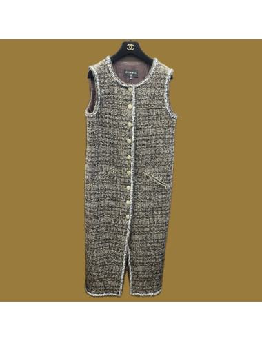 Manteau T38 sans manches CHANEL