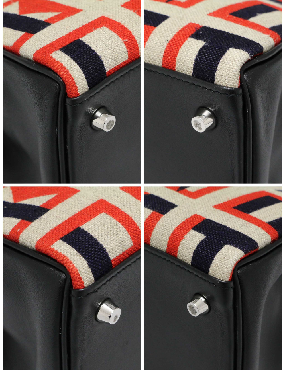 Kelly 28 toile de camp Hermès lettre au carré