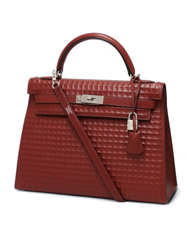 Kelly 32 Hermès waffle édition limitée