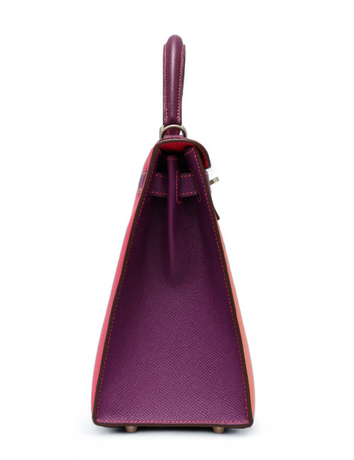 Kelly tricolore 28 HERMES epsom sellier