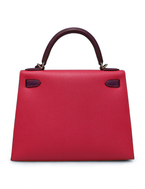 Kelly tricolore 28 HERMES epsom sellier
