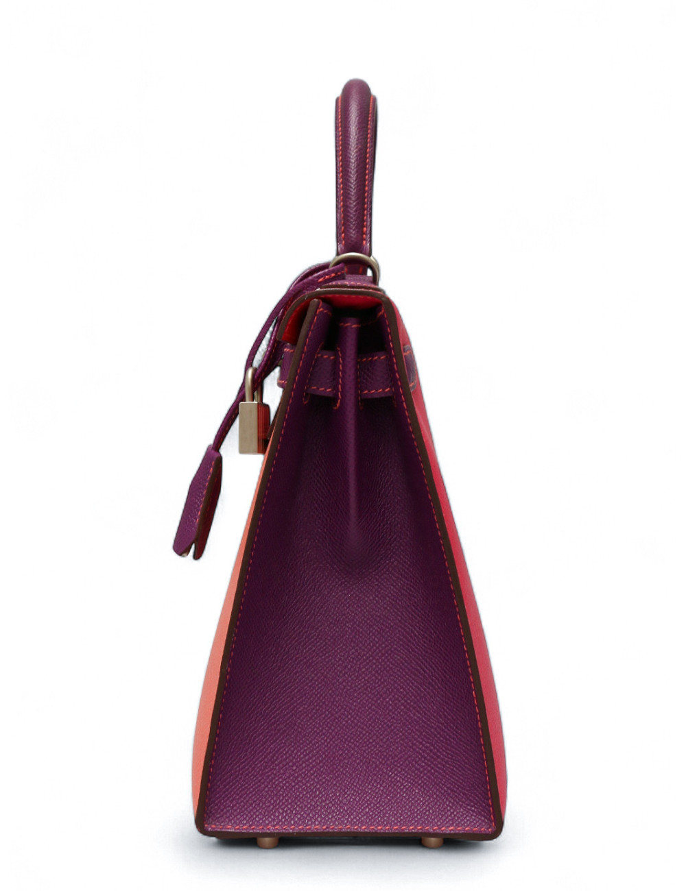 Kelly tricolore 28 HERMES epsom sellier