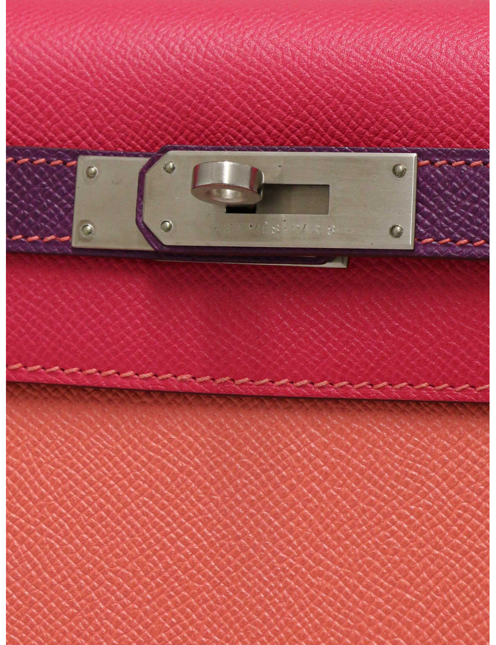 Kelly tricolore 28 HERMES epsom sellier