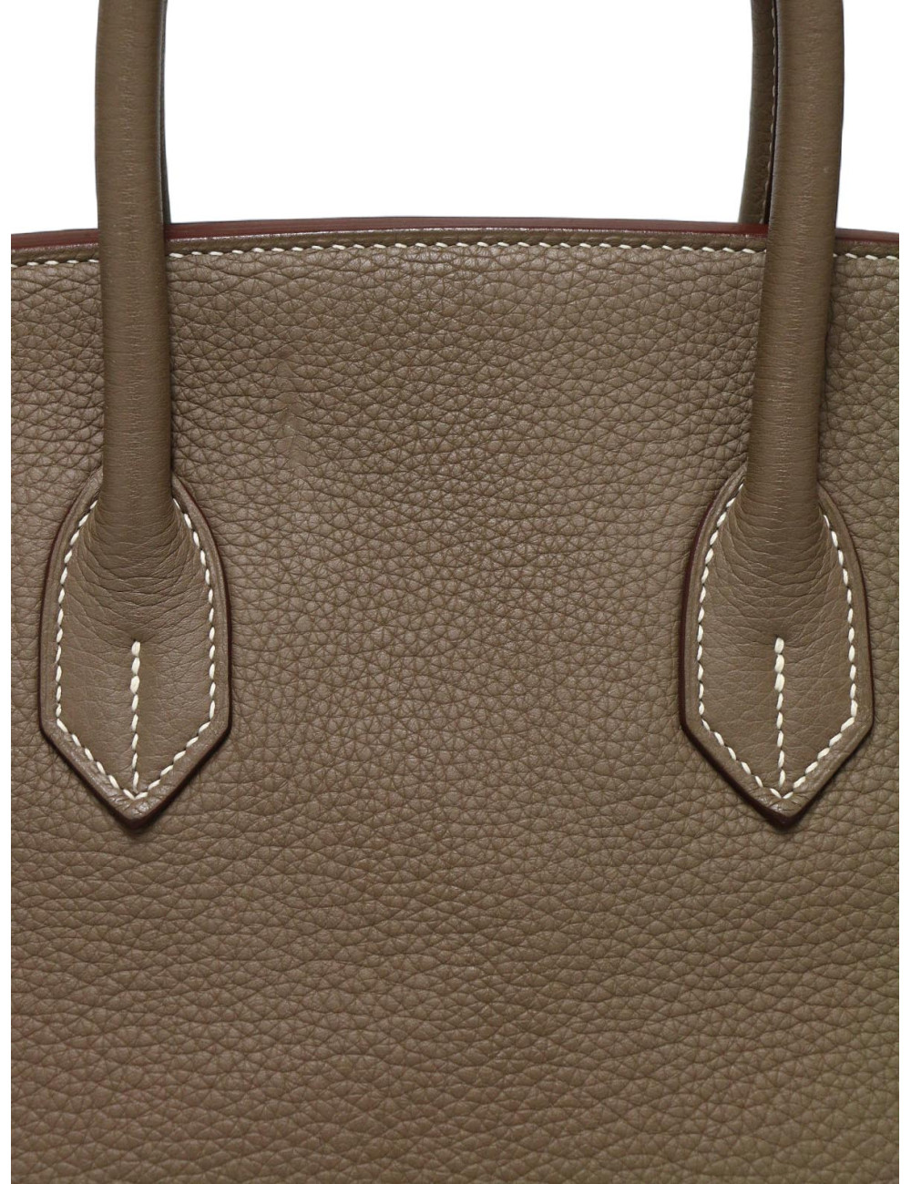 Birkin 35 HERMES Taurillon Clémence Taupe
