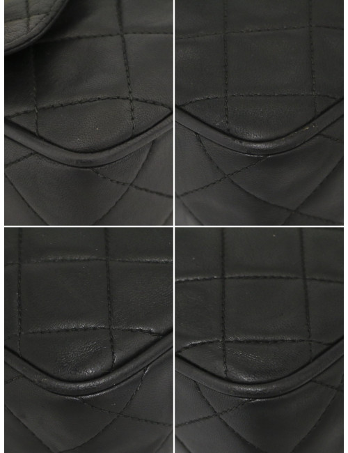 Sac Caméra Chanel vintage cuir d'agneau