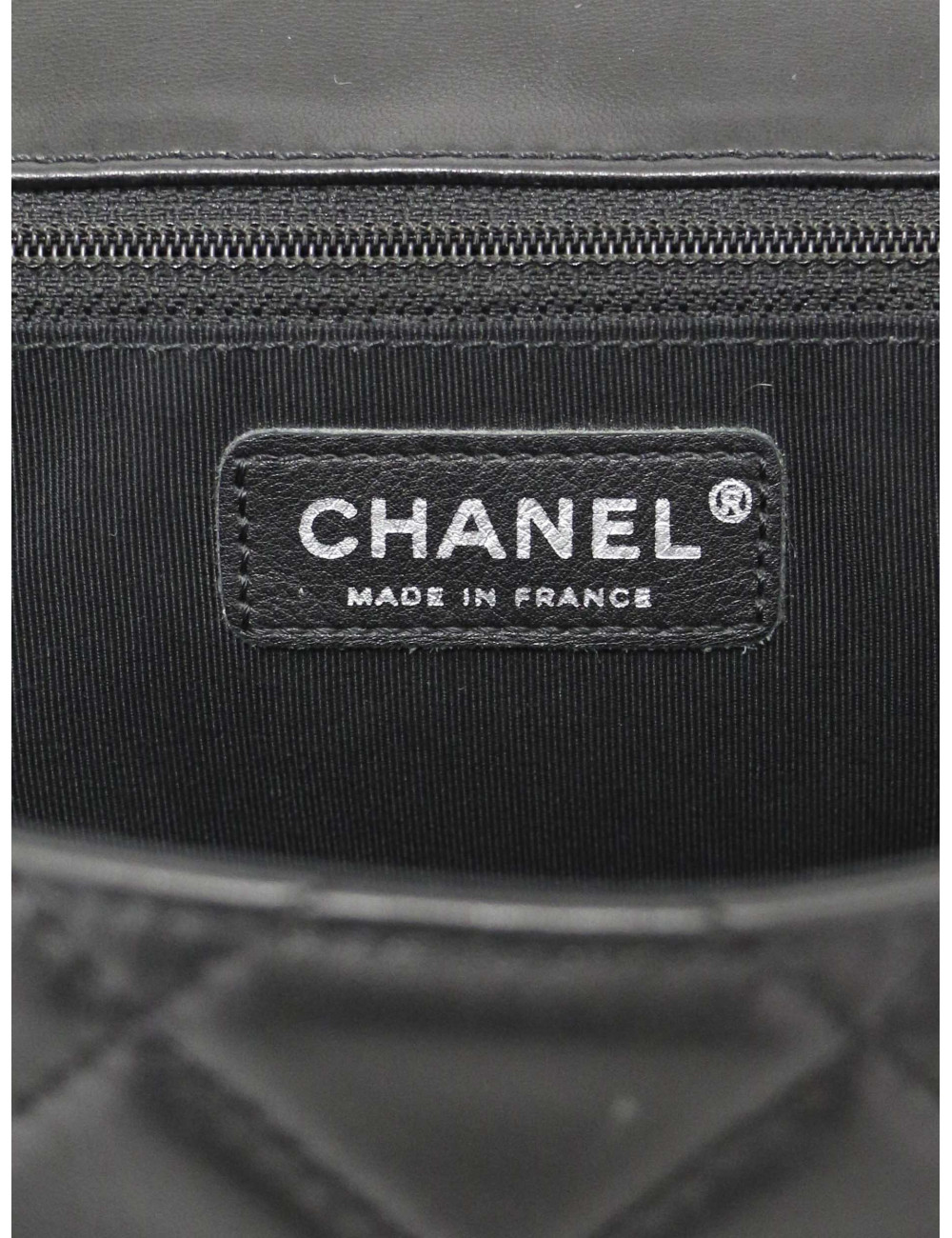 Pochette Chanel porté main noir