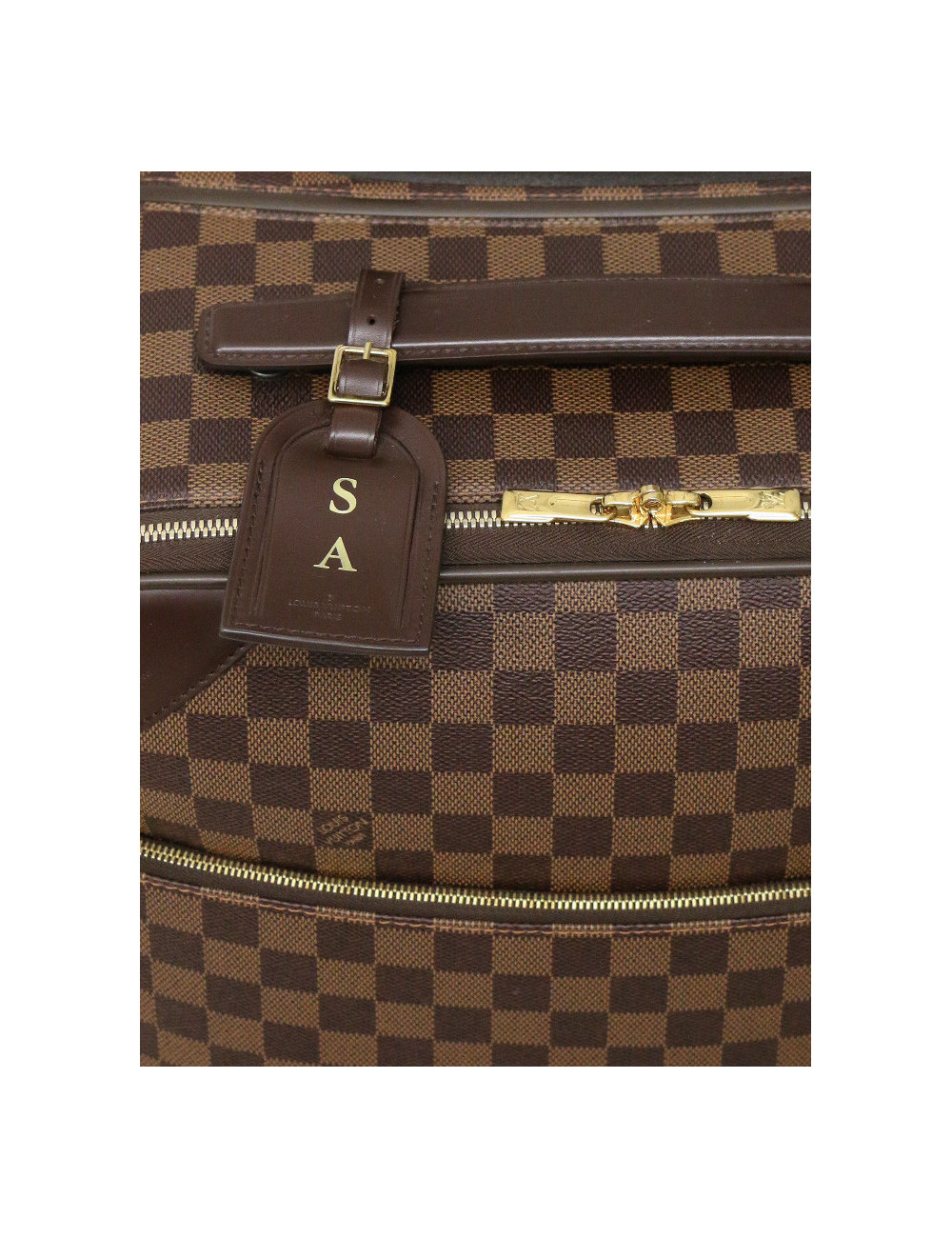 Valise roulante 50 Pégase LOUIS VUITTON damier Ebène