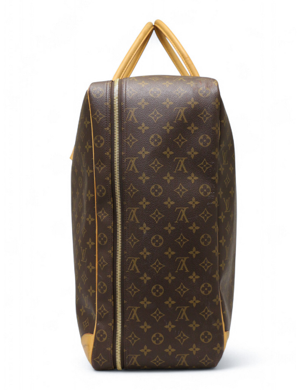 Grande valise LOUIS VUITTON souple toile Monogram