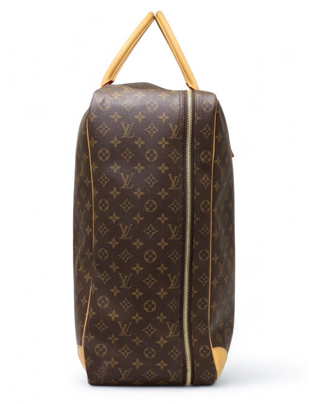 Grande valise LOUIS VUITTON souple toile Monogram