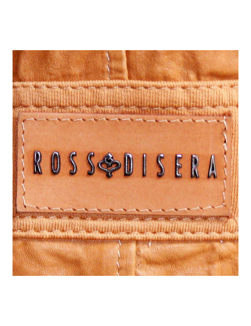 Veste semi cuir et coton ROSSODISERA T M