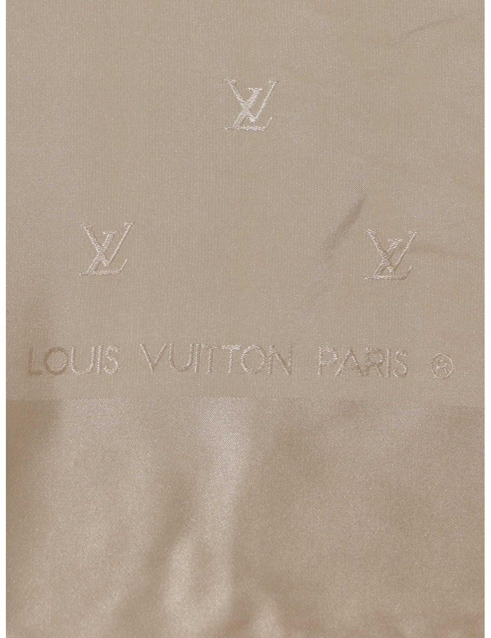 Foulard LOUIS VUITTON beige