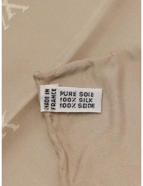Foulard LOUIS VUITTON beige