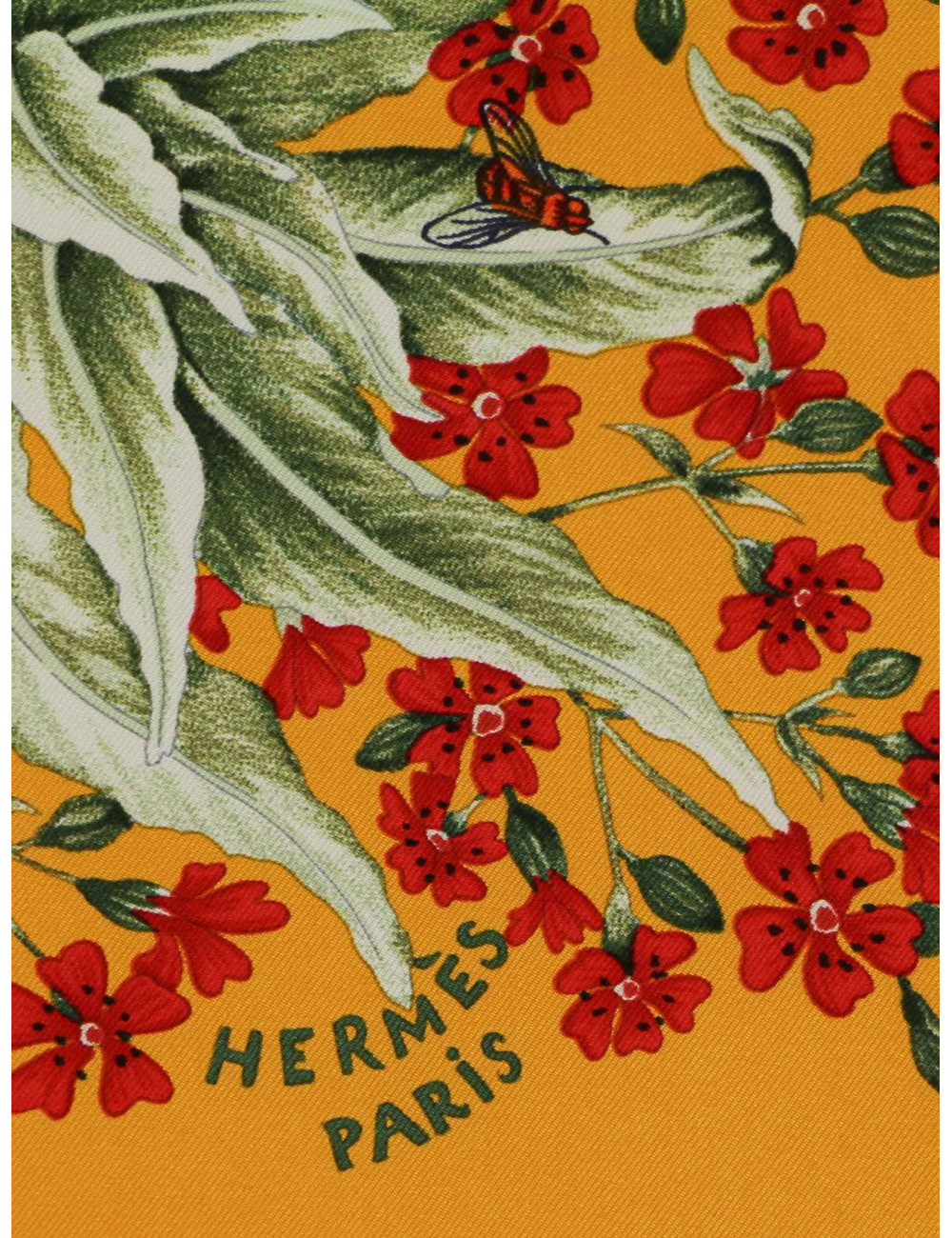 Carré HERMES La prairie soie