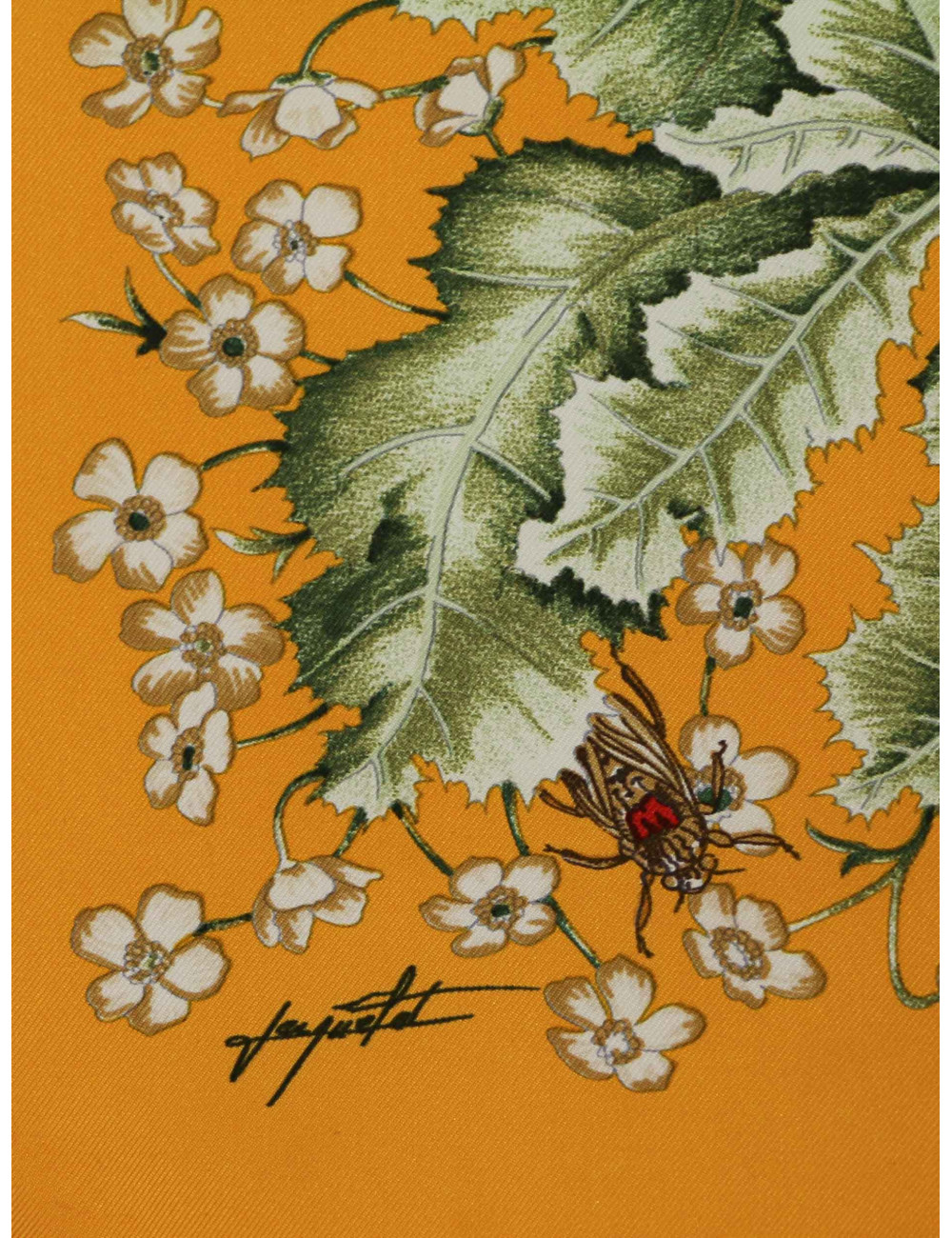 Carré HERMES La prairie soie