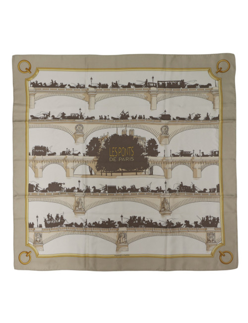 Carré Hermès Les Ponts de Paris Rare