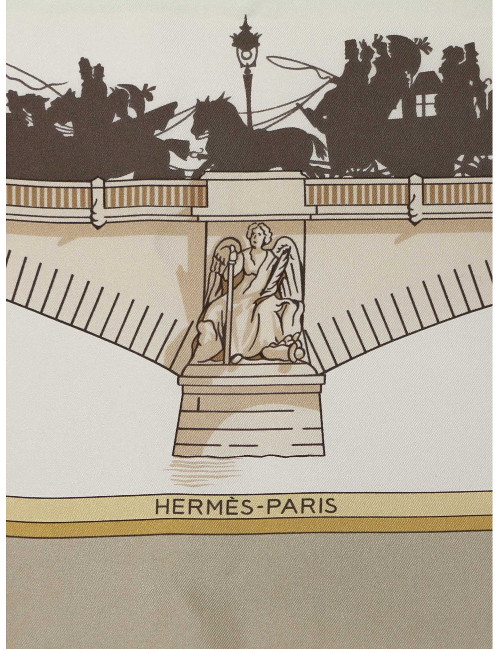 Carré Hermès Les Ponts de Paris Rare